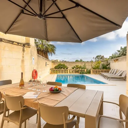 Surwig Gozitan & Pool - Happy Apartment Kercem