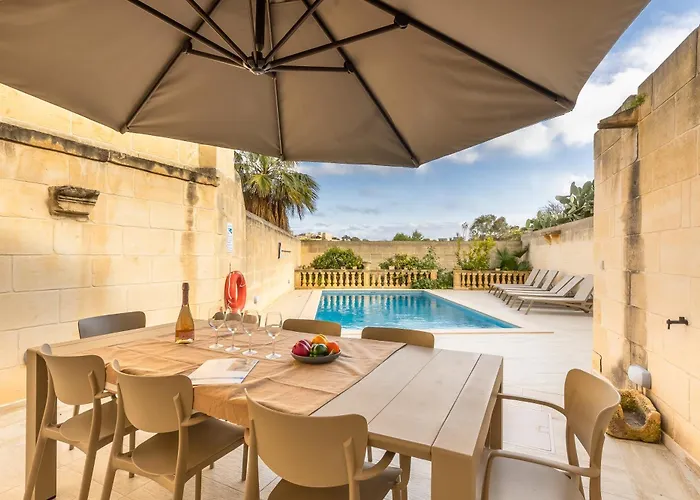 Surwig Gozitan Villa&pool - Happy Appartement Kerċem